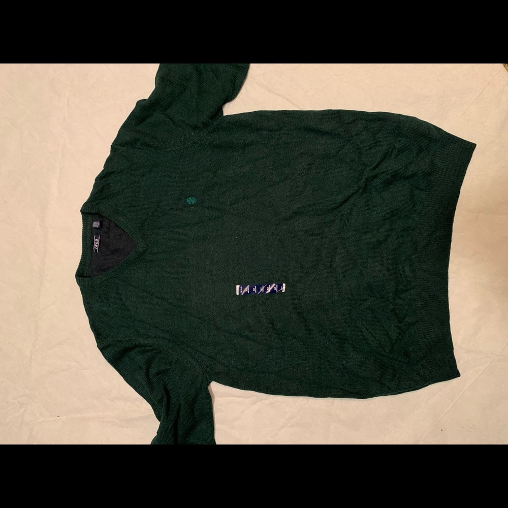 Izod green sweater XLT